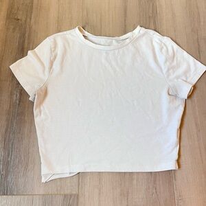 White Crop Top